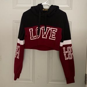 Crop top sweater size XL